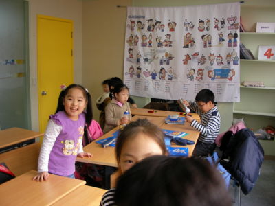 In the classroom